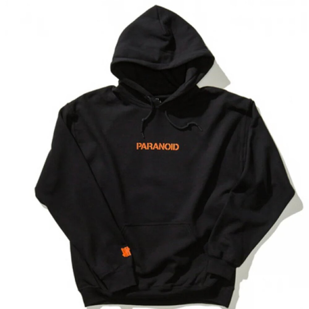 Anti Social Social Club x Undefeated ‘Paranoid’ Hoodie ASSC UNDFTD USED SZ LARGE